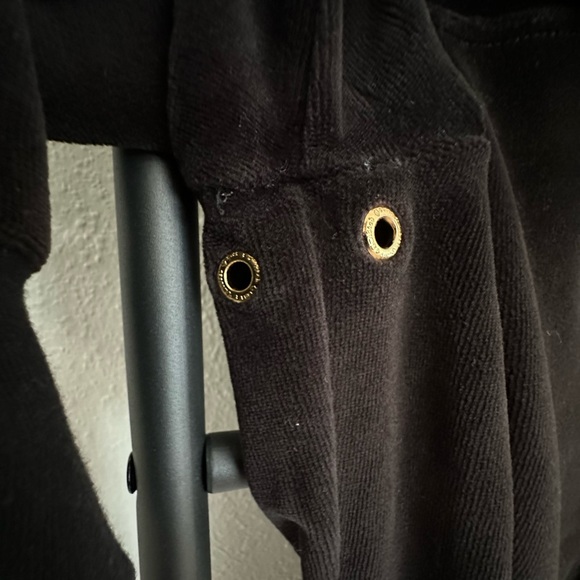 Twisted heart velvet zip up hoodie S - Picture 4 of 7